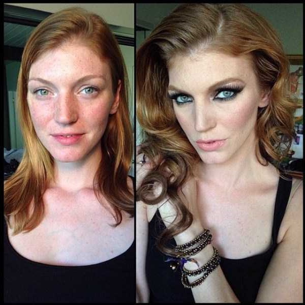 18 Beautiful Playboy Models Before And After Makeup