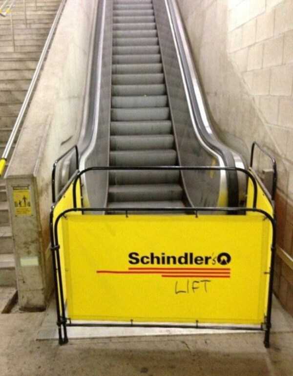 schindlers list meme - Schindler Lift