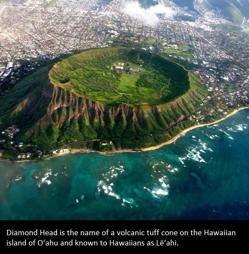 diamond head hawaii - Diamond Head is the name of a volcanic tuff cone on the Hawaiian island of Oahu and known to Hawaiians as Lahi.