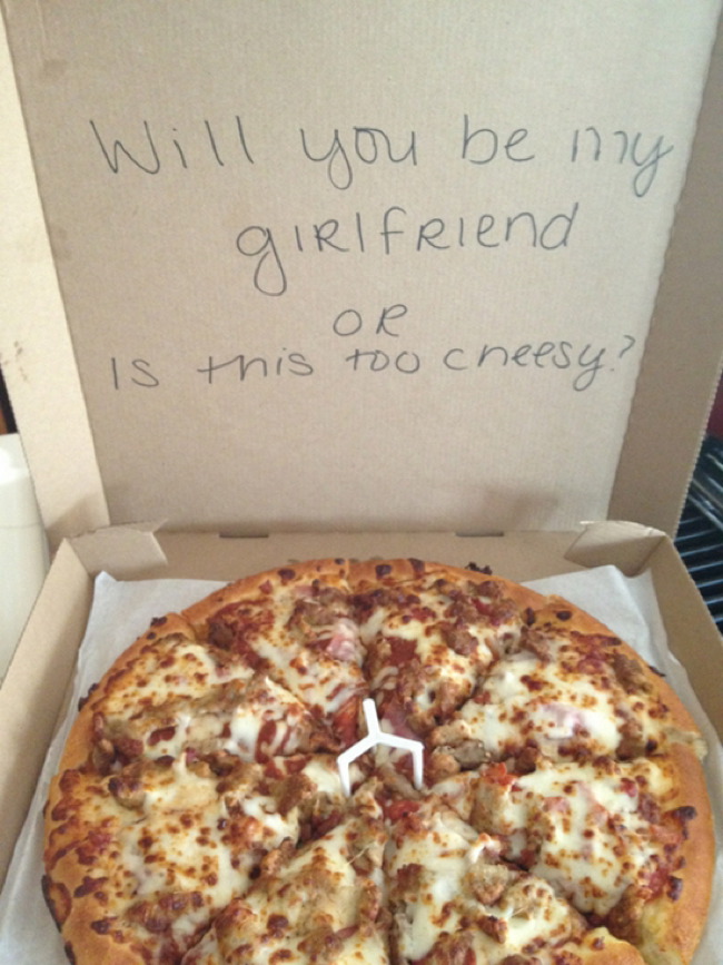 cute ways to ask a girl out - Will you be my girlfriend Or too cheesy? Is this