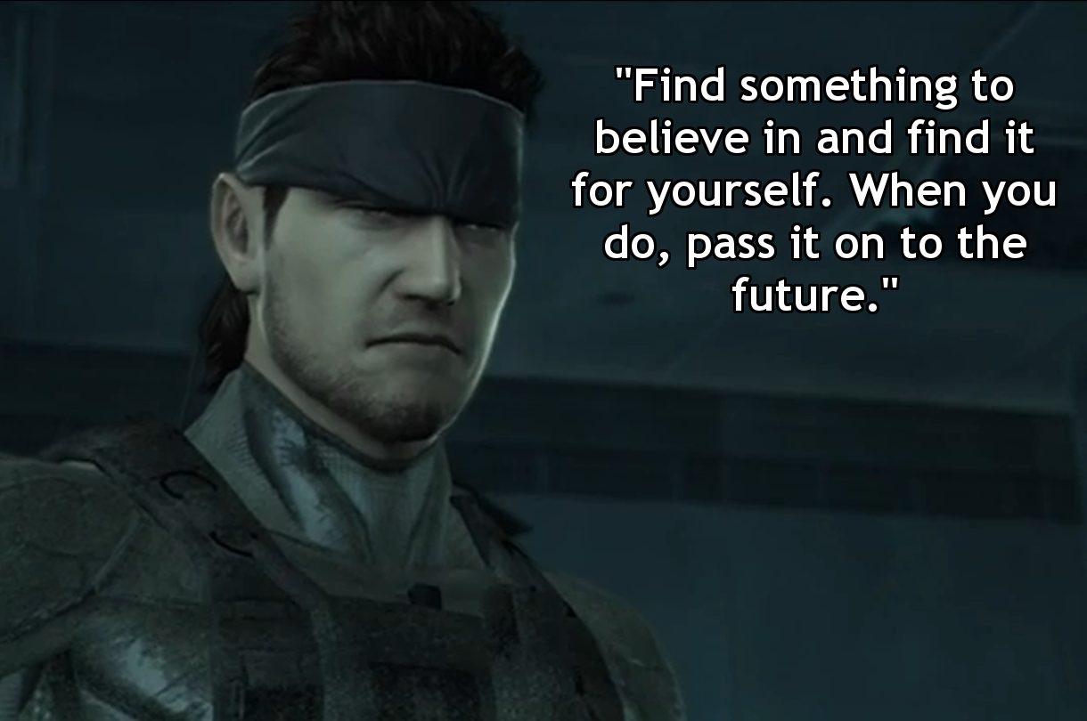 metal gear solid 1 quotes