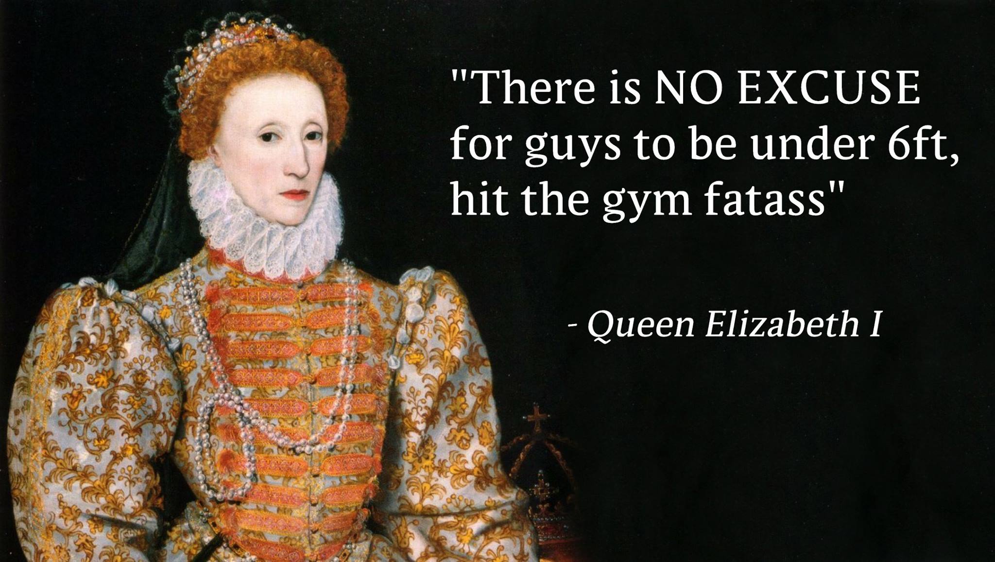 darnley portrait - "There is No Excuse for guys to be under 6ft, hit the gym fatass" Queen Elizabeth I Pianos