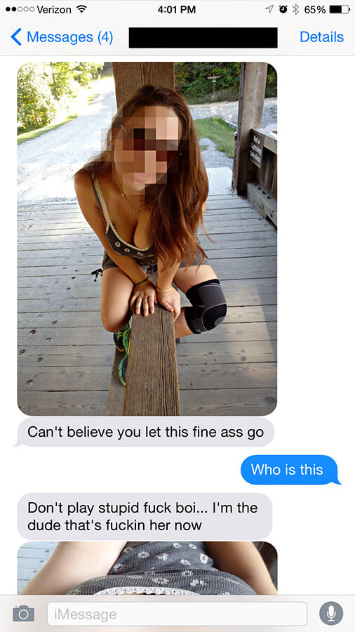 Asshole Gets Instant Karma After Texting His Girlfriend's Ex-Husband