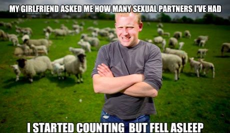 welsh sheep shaggers - My Girlfriend Asked Me How Many Sexual Partners I'Ve Had I Started Counting But Fell Asleep