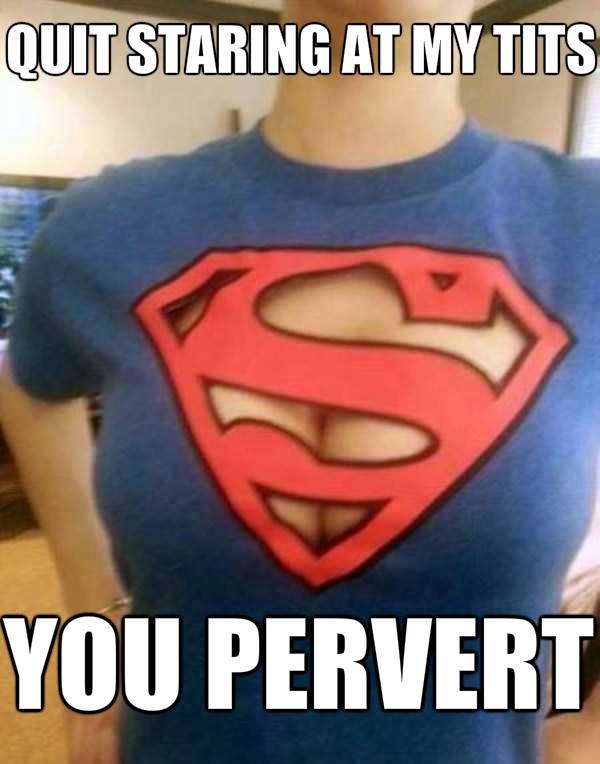 Inappropriate meme about Inappropriate superman shirts