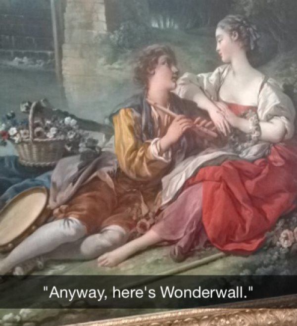 33 Hilarious Museum Snapchats That Captured The True Meaning Of Art