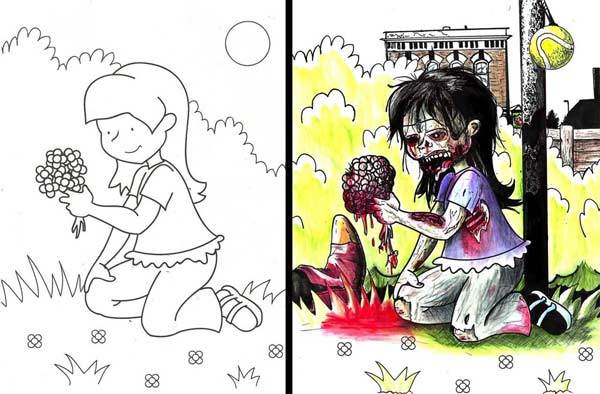 36 Coloring Books Are Enhanced By Seriously Twisted Minds