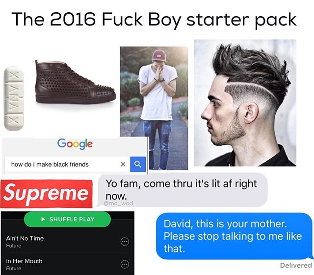 43 Starter Packs Just In Case Being You Isn't Working Out