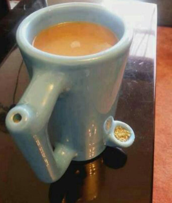 coffee cup pipe