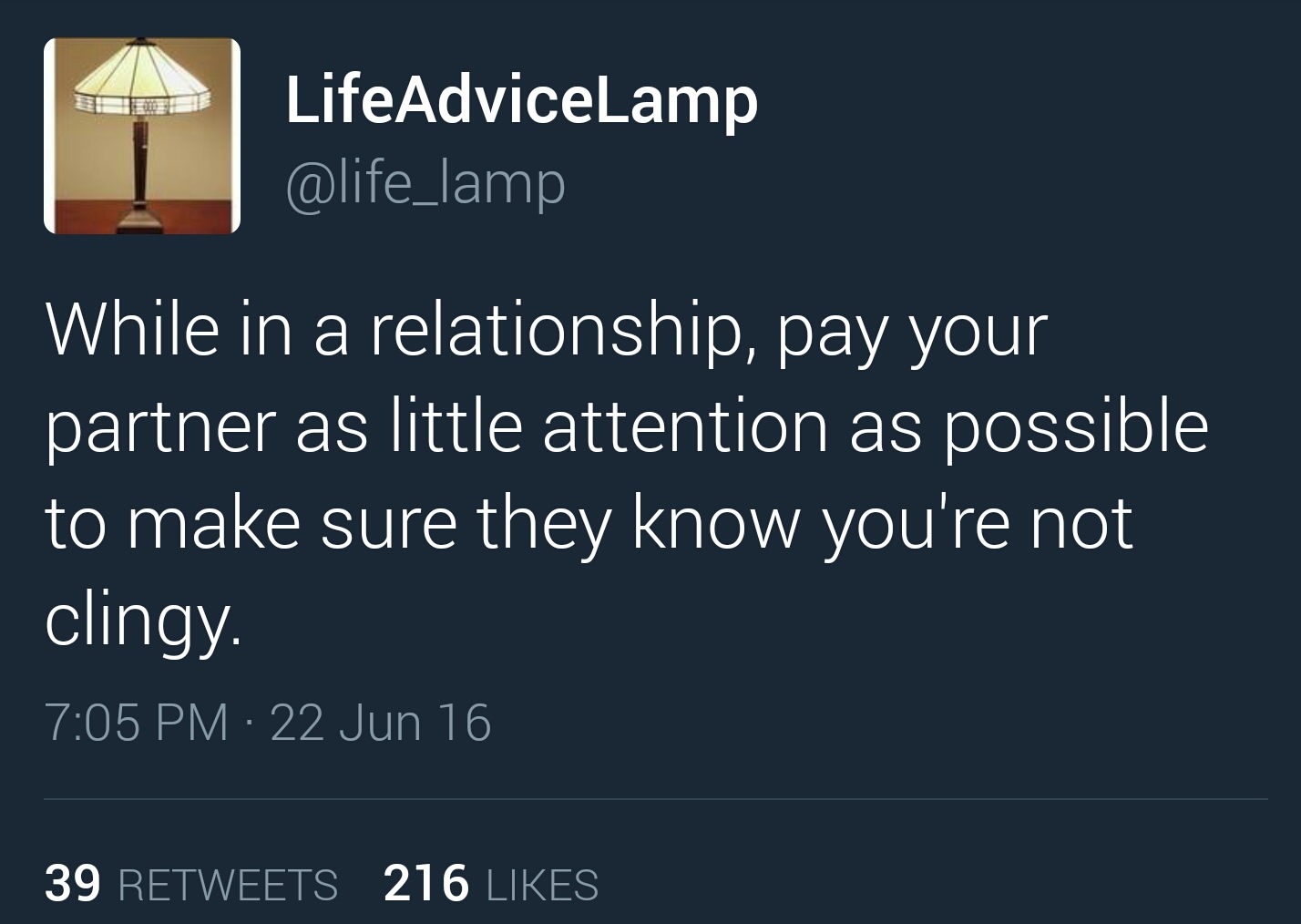 Great Life Advice From An Unexpected Source