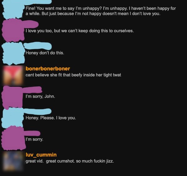 Couple Get Into An Arguement In PornHub Comment Section