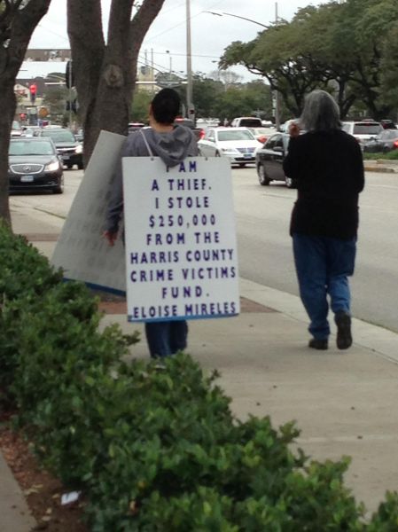 tree - An A Thief I Stole $ 250,000 From The Harris County Crime Victims Fund. Eloise Mireles