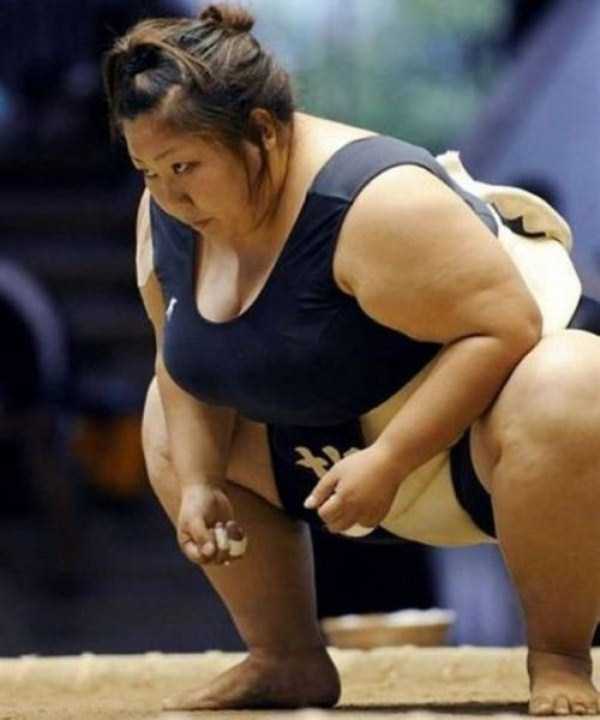 woman sumo wrestler