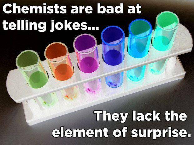 test tube rack function - Chemists are bad at telling jokes... They lack the element of surprise.