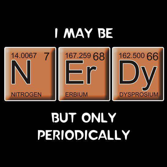 orange - I May Be 14.0067 7 |167.259 68 | 162.500 66 Dv Nitrogen Erbium Dysprosium But Only Periodically