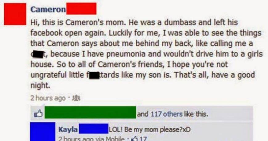 26 Forgetful People That Regret Not Logging Out Of Facebook