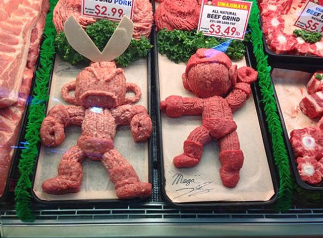 random pic beef man - Nu Pork $2.99. Uwajimaya All Natural Beef Grind $3.49