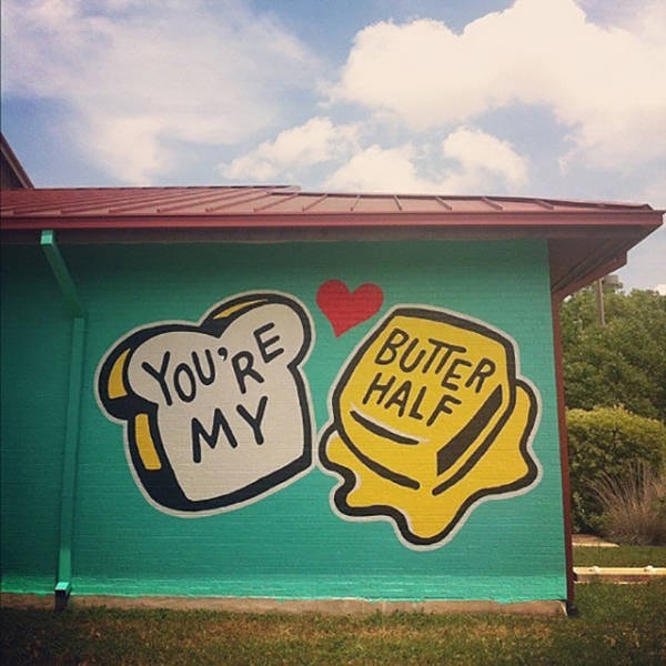 you re my butter half wall austin - You'Re Butter Half My