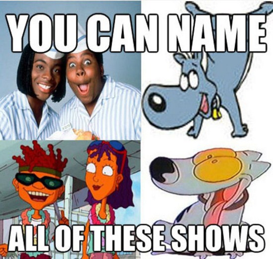90s kids shows memes - You Can Name Gbbb All Of Theseshows