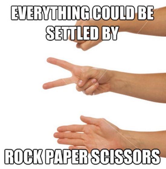90s childhood quotes - Everything Could Be Settled By Rock Paper Scissors