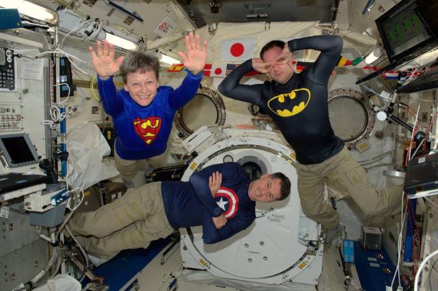 astronauts superheroes