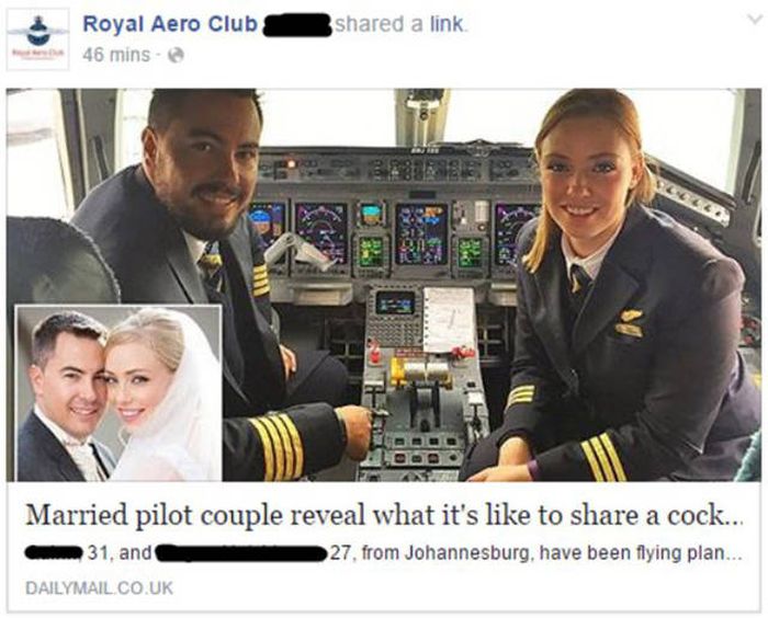 pilot flight deck - d a link Royal Aero Club 46 mins Married pilot couple reveal what it's to a cock... 31, and >27, from Johannesburg, have been flying plan... Dailymail.Co.Uk