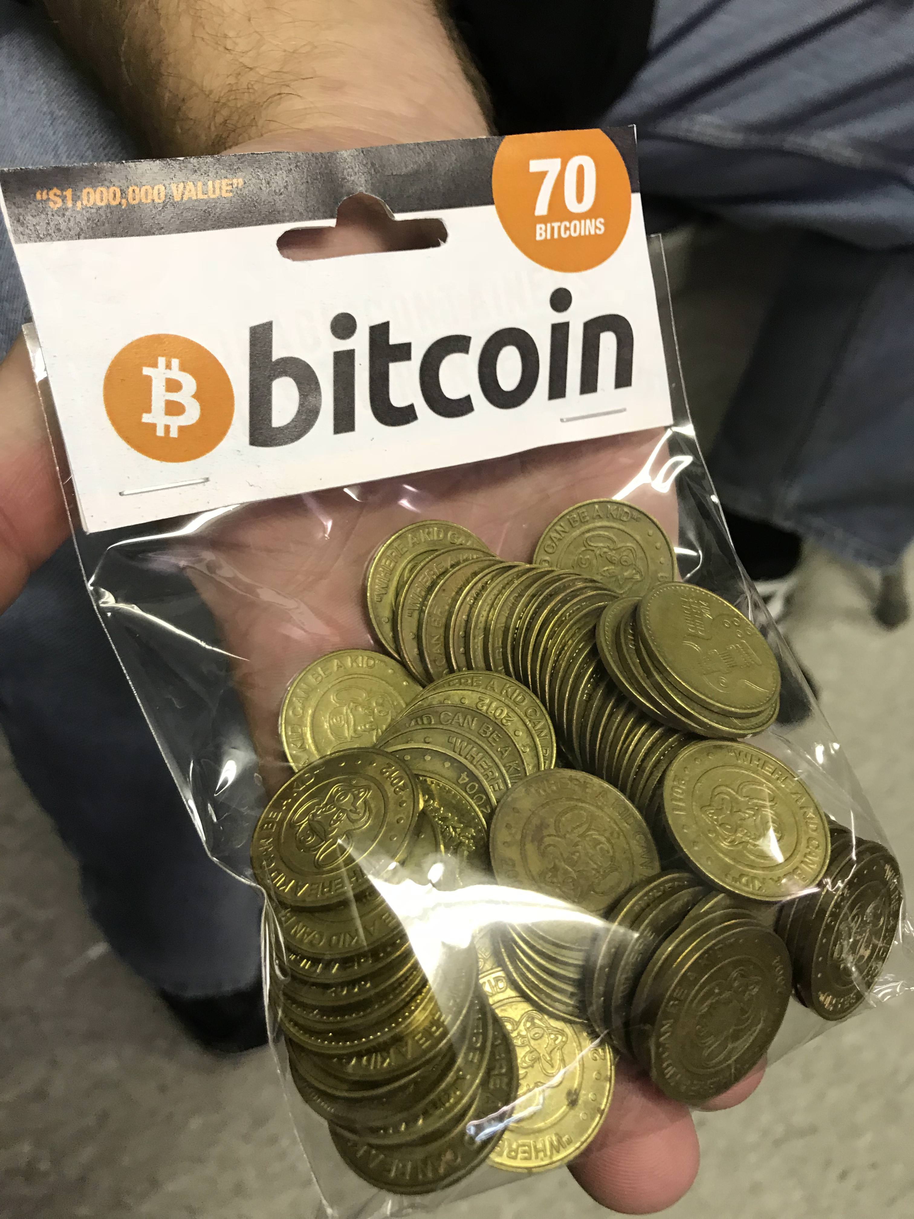 70 bitcoins
