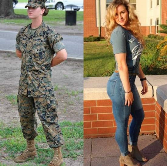 she can do both military