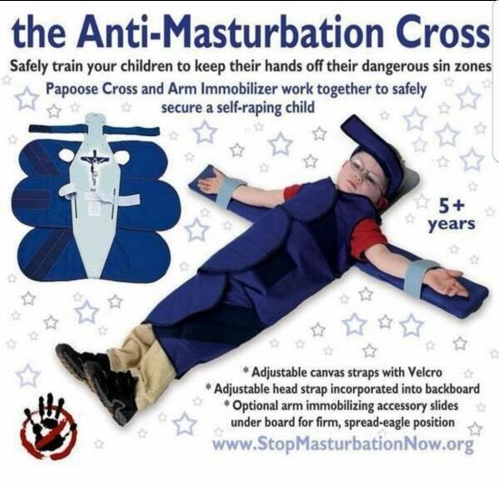white kids shoot up schools - the AntiMasturbation Cross Safely train your children to keep their hands off their dangerous sin zones Papoose Cross and Arm Immobilizer work together to safely W secure a selfraping child 5 years Adjustable canvas straps wi
