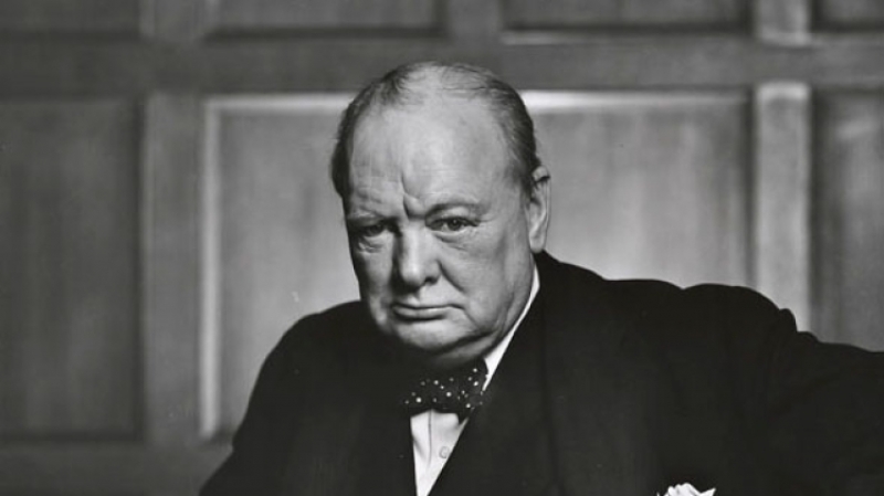 Winston Churchill, December 30, 1941 - One of the most iconic portraits of Churchill was taken by Yousuf Karsh after the prime minister had spoken to the Canadian Parliament in 1941. Churchill had lit a fresh cigar beforehand, and Karsh asked him to remove it for the photo. When he refused, Karsh stepped forward, said “Forgive me, sir,” and removed the cigar himself, resulting in that less-than-thrilled facial expression.