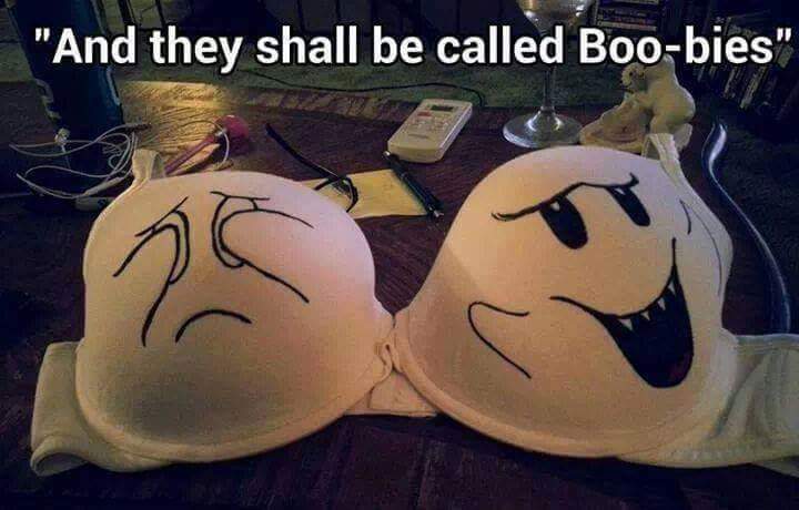boo bies bra - "And they shall be called Boobies"