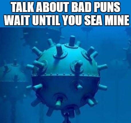 divemaster - Talk About Bad Puns Wait Until You Sea Mine