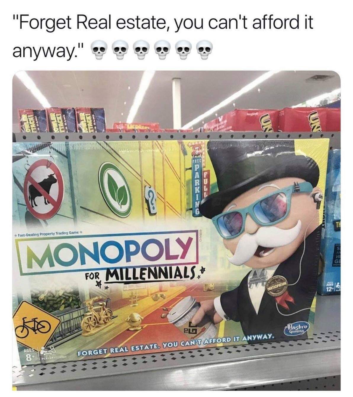 monopoly for millennials -