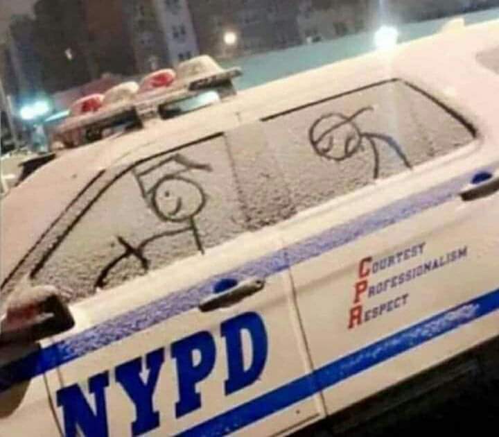 funny meme of new york police - Courtesy Professionalism Respeer Vypd E