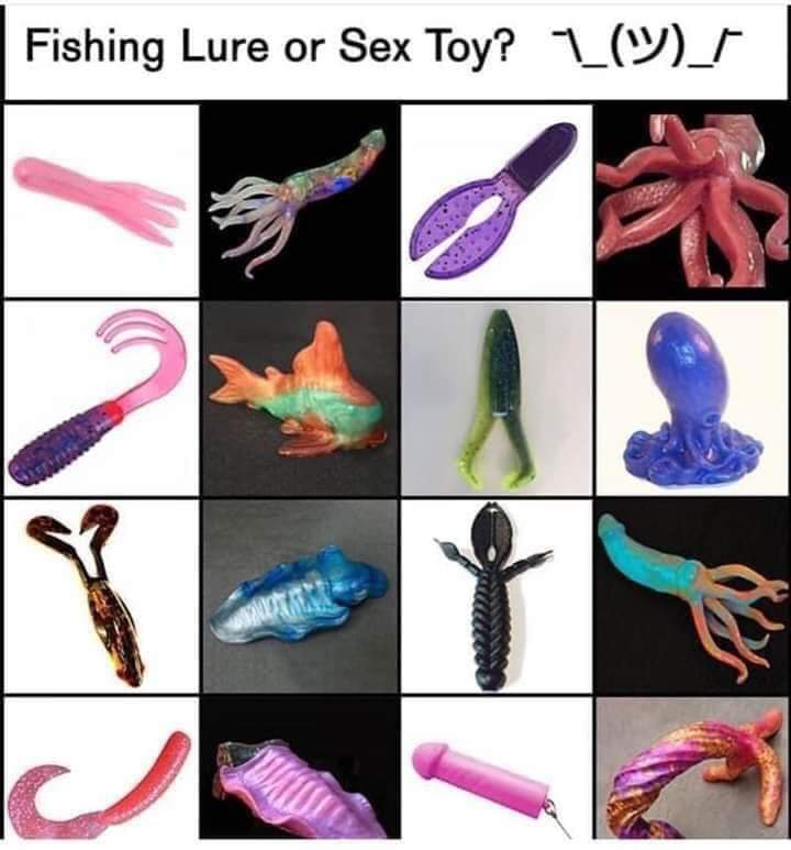 meme - fishing lure or sex toy - Fishing Lure or Sex Toy? 1W
