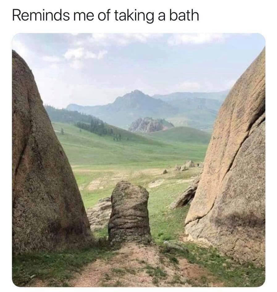 reminds me of taking a bath meme - Reminds me of taking a bath