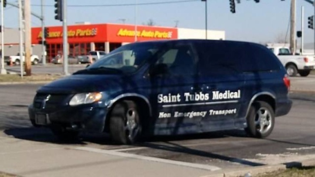 minivan - to Parts Saint Tubbs Medical Mon Emargency Transport