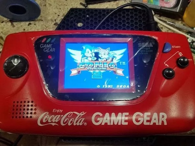 game gear sega - Sega Start Game Gear 1992 Sega Enjoy CocaCola Game Gear