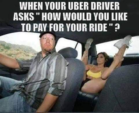 successful black man meme - When Your Uber Driver Asks" How Would You To Pay For Your Ride"?