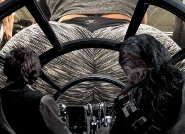 raunchy memes - star wars hyperspace