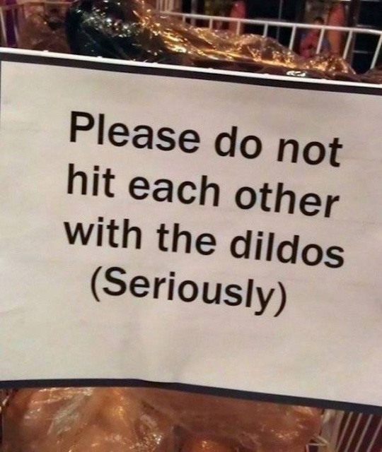 dish - Please do not hit each other with the dildos Seriously