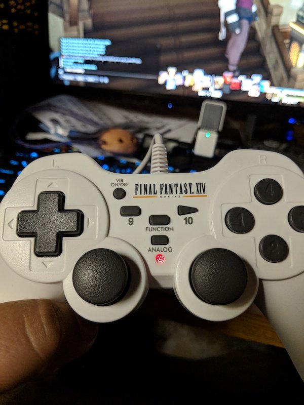 gaming - game controller - Vib on Final Fantasy Xi OnOff Function Analog