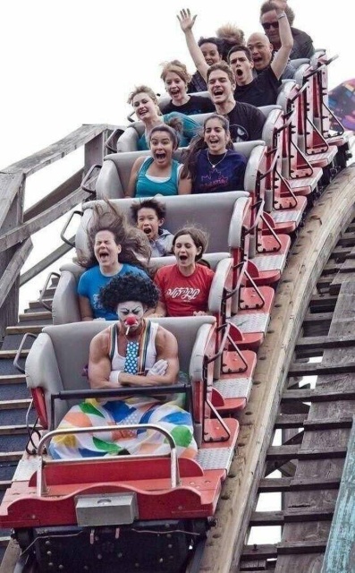 funny roller coaster