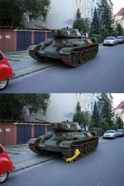 tank parking