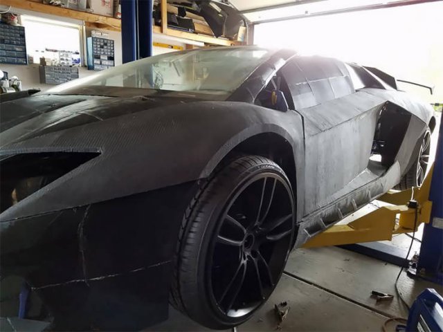 Lamborghini Aventador Made On A 3D-Printer Will Surely Pique Your Interest