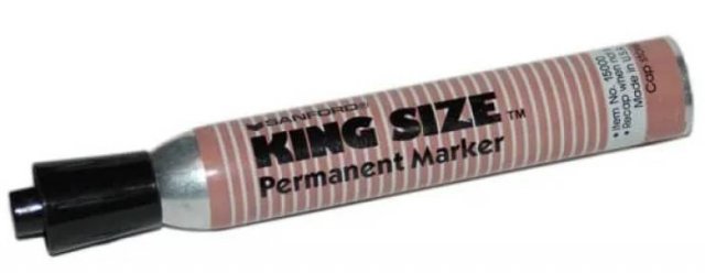 sanford king size permanent marker - Permanent Marker King Size em No 1500 cop when Made in Us Capsto
