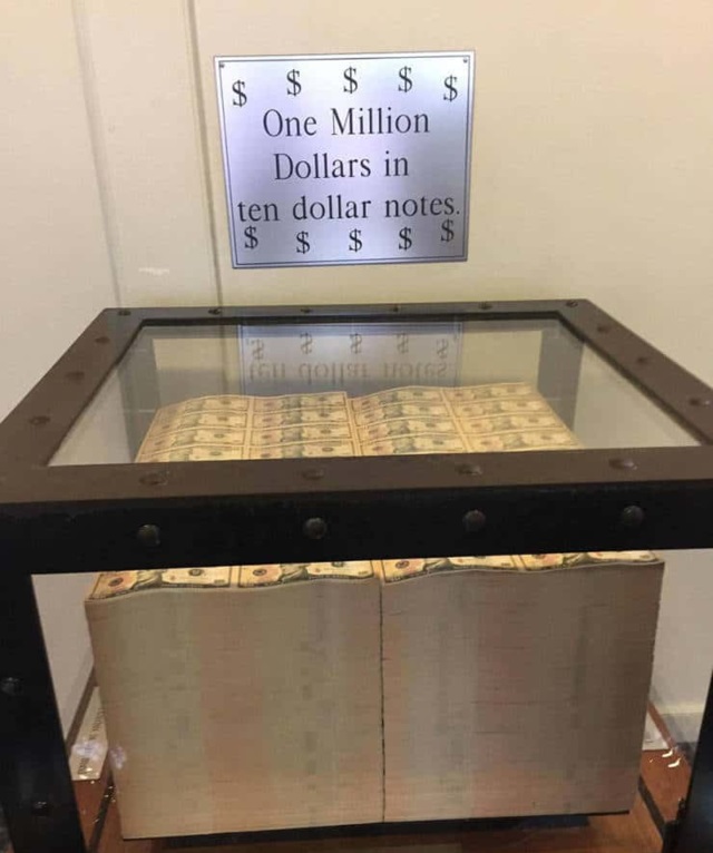 one million dollars - Is $ $ $ $ One Million Dollars in ten dollar notes $ $ $ $ $
