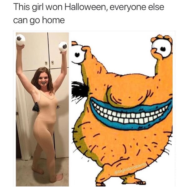 crumb ahh real monsters - This girl won Halloween, everyone else can go home