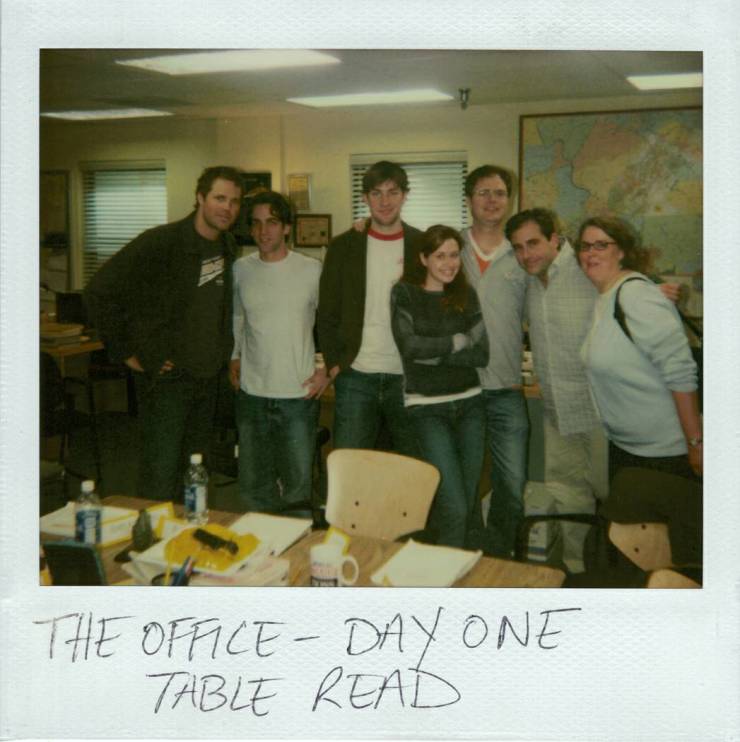 office day one table read - ht The Office Day One Table Read