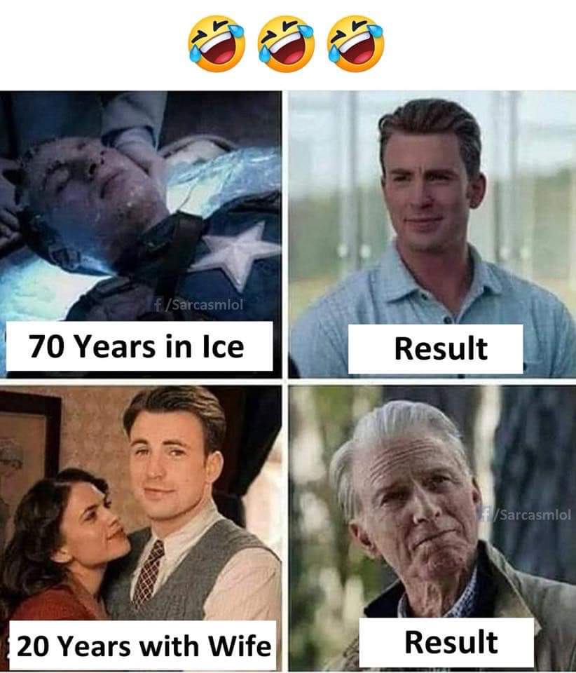 70 years in ice 70 years in wife - fSarcasmlol 70 Years in Ice Result Sarcasmlo! 20 Years with Wife Result